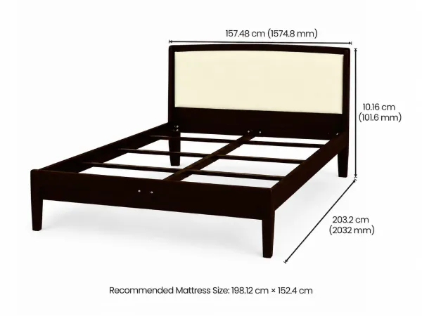 Orion Queen Size Bed with Premium Foam Mattress